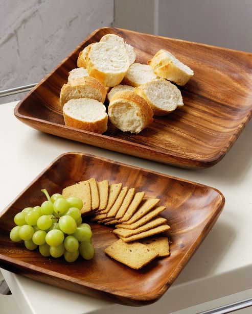 Image of Premier Housewares Acacia 35cm Wood Serving Dish