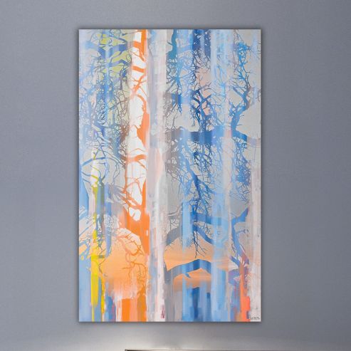 Image of Parvez Taj Mira Canvas Wall Art - 114 Cm H X 76 Cm W X 5 Cm D