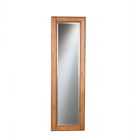 Image of Southern Enterprises Jewelry Mirror - Oak