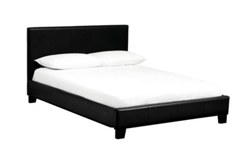 Image of Premier Housewares Natalia Frame Bed - Double - Black