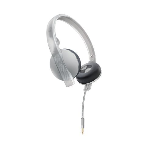 Image of Sho4200wg Oneill The Bend Headband On-ear Headphones White & Grey
