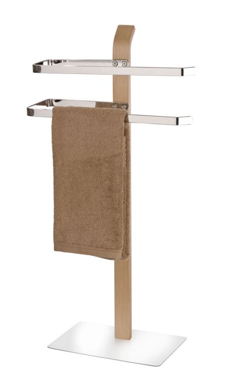 Image of Wenko Samona 40.5cm Towel Stand - Natural