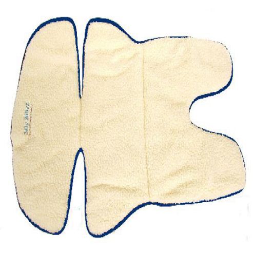 Image of Sillybillyz Fleece Car Seat Stroller Liner Navy