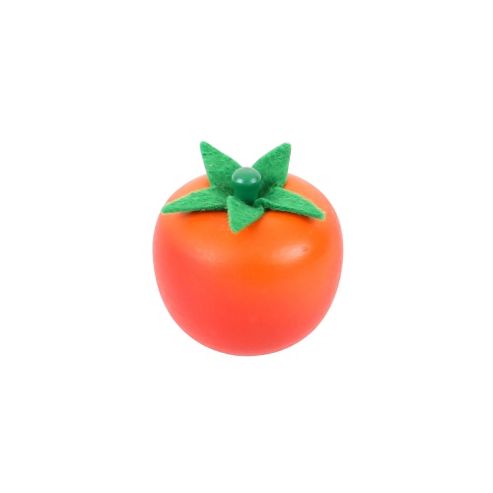 Image of Bigjigs Toys Bjf152 Wooden Play Food Tomato (pack Of 2)