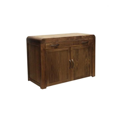 Image of Baumhaus Shiro Hidden Home Office In Walnut