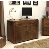 Baumhaus Shiro Hidden Home Office in Walnut
