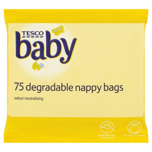 Image of Tesco My Babys Nappy Bags 75