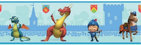 Image of Mike The Knight Wallpaper Border