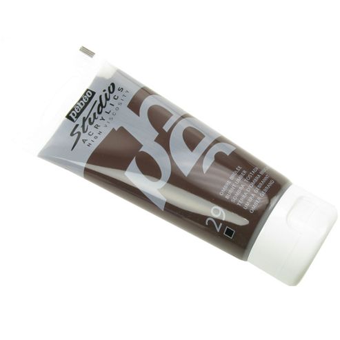 Image of Pebeo Studio Acrylic 100ml - Burnt Umber