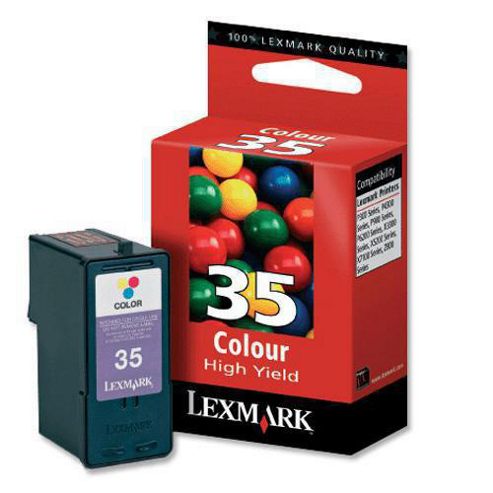 Image of Lexmark Colour No 35 High Yield Colour Print Cartridge