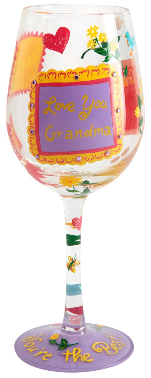 Image of Lolita Wine Glass - No 1 Grandma