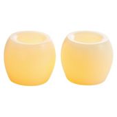 Flameless Candles 2" TWIN PACK HURRICANE INCLUDING BATTERIES