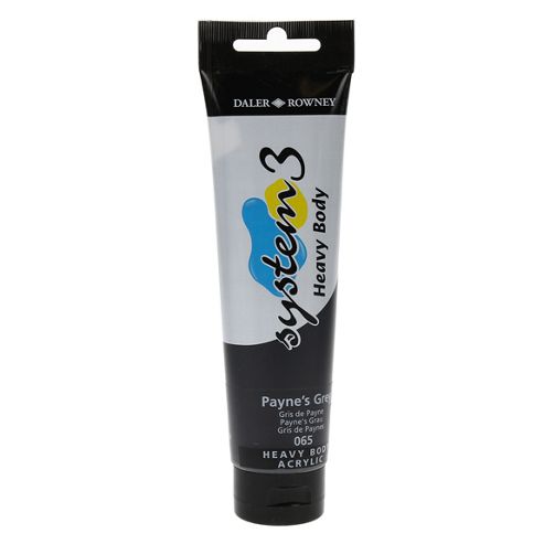 Image of System 3 Heavy Body 150ml Paynes Grey