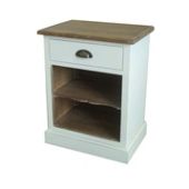 Campagne whitewash bedside