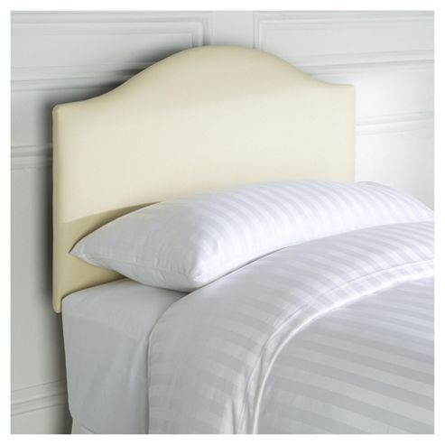 Image of Laredo Headboard Cream Linen Single