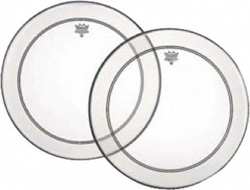 Image of Remo Powerstroke 4 Clear Bass Drumhead (20in)