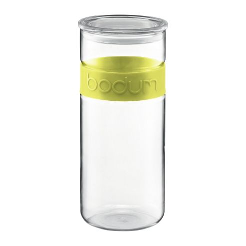 Image of Bodum Presso Glass Storage Jar 2.5l - Lime Green