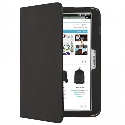 Image of Techair Folio Stand Case (black) For Samsung 7 Inch Galaxy Tab 4