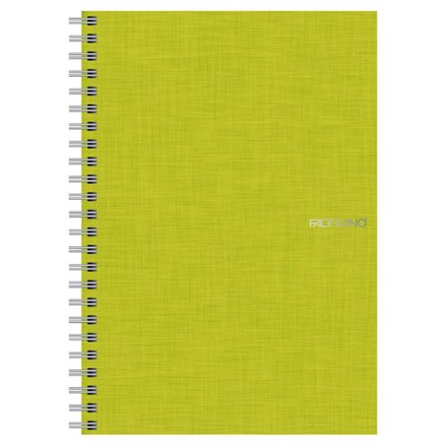 Image of Fabriano A5 Spiral Notebook, Lime