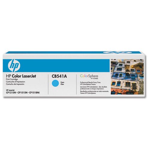 Image of Hp 125a Cyan Laserjet Toner Cartridge