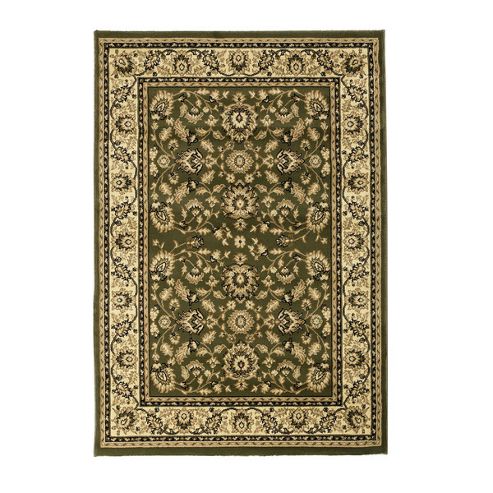 Image of Oriental Carpets & Rugs Heritage 0993a Green Rug - Runner 67cm X 240cm