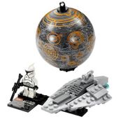 LEGO Star Wars - Republic Assault Ship and Coruscant Display Set 75007