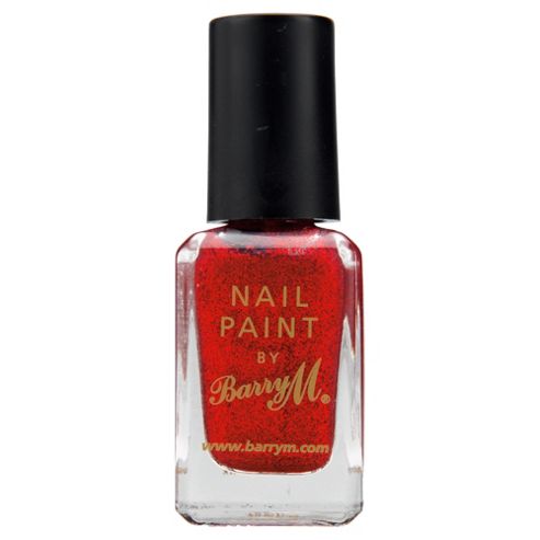 Image of Barry M Nail Paint 150 - Red Glitter