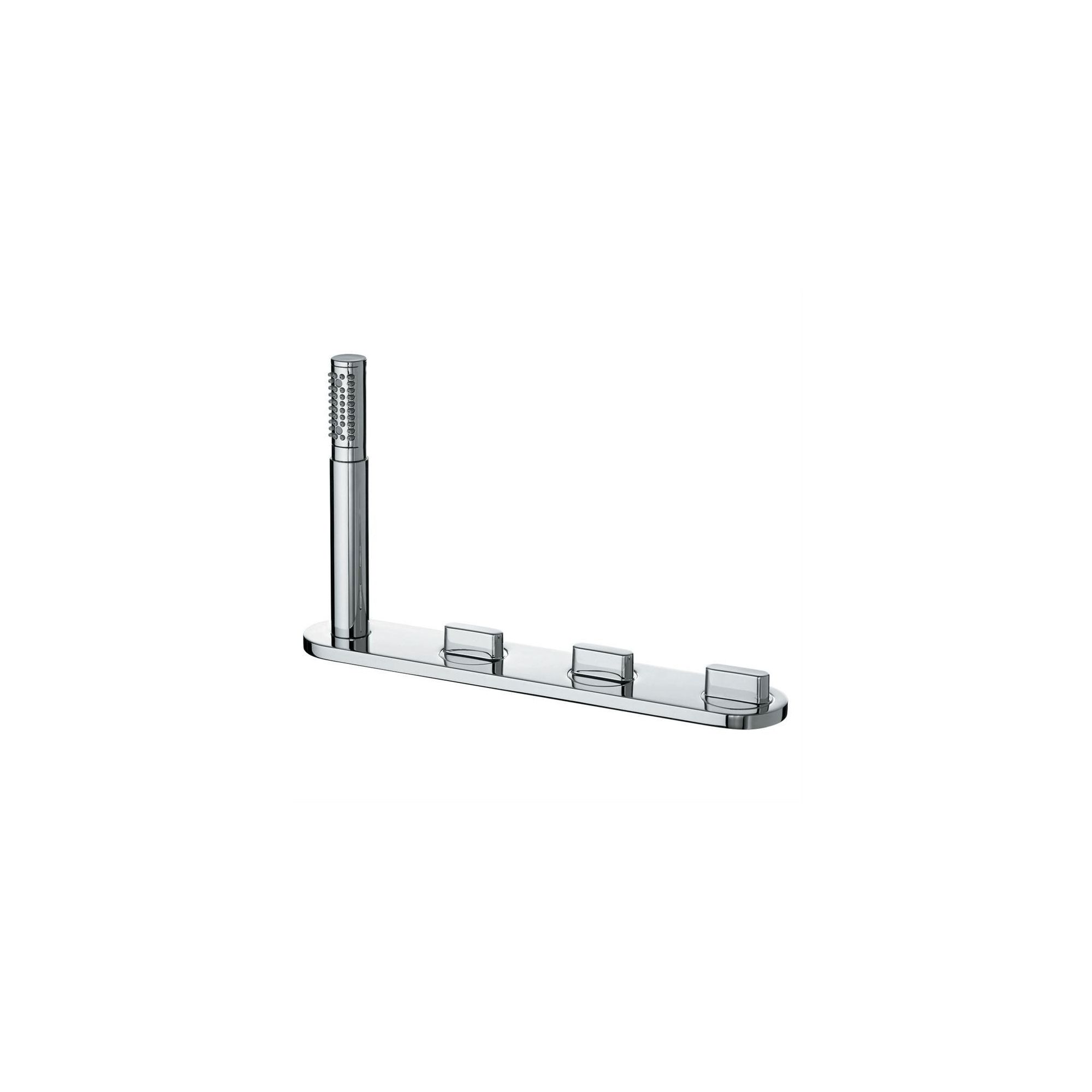 Ideal Standard Moments 4 Tap Hole Bath Shower Mixer Tap Chrome at Tesco Direct