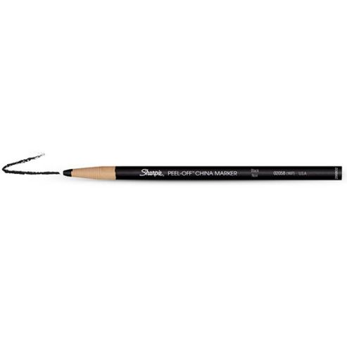 Image of Sharpie Peel Off China Marker - Black