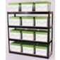 Office Sense Storage Solutions Four Shelf Boltless Archive Unit