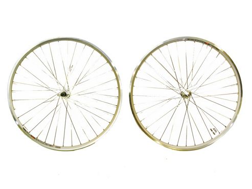 Image of 700c Weinmann Front And Rear Race Wheels With Qr