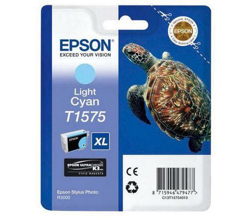 Image of Epson Turtle T1575 Ink Cartridge - Light Cyan