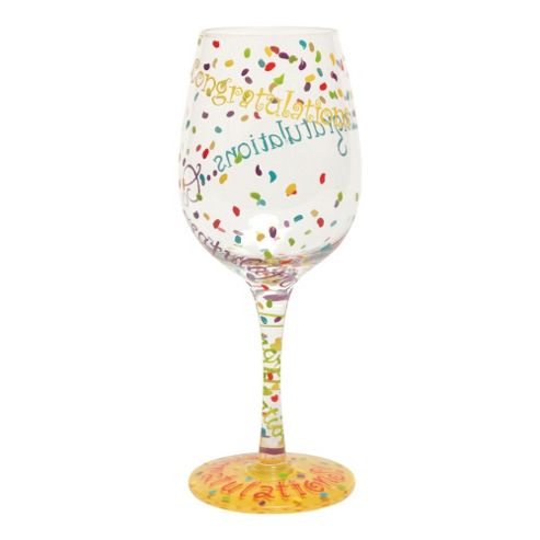 Image of Lolita Wine Glass - Congratulations