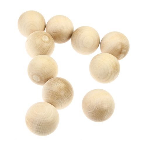 Image of Wood Ball 35-37mm/nohole 10 Pk