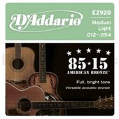 D'Addario EZ920 85/15 Bronze Acoustic Guitar Strings