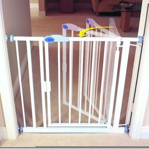 Image of Bettacare Auto Close Gate White Extra Narrow