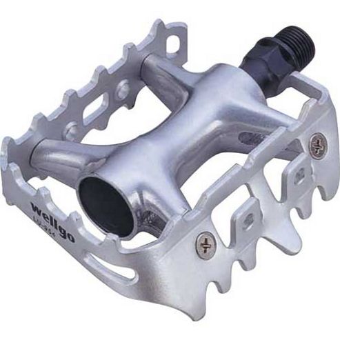Image of Wellgo 9/16' Lu954 Atb Alloy Pedal - Silver
