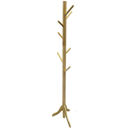 Image of Forest - Solid Wood Tall Tree Coat / Towel Rack - Natural