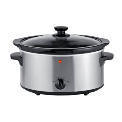 Buy Tesco Sc356 Slow Cooker Brushed Steel From Our Slow Cookers Range 