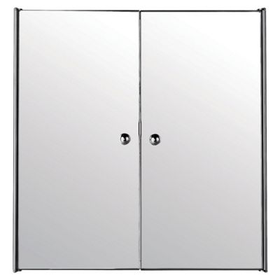 Buy Lloyd Pascal Stainless Steel Mirrored Double Door Bathroom ...