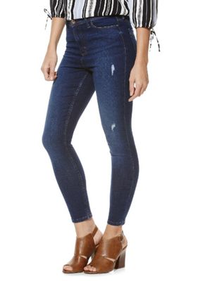 Buy F&F Ripped High Rise Performance Stretch Contour Jeans from our ...