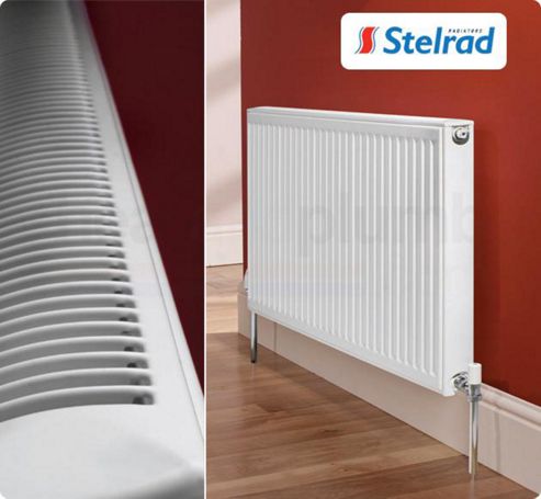 Buy Stelrad Softline Compact Radiator 450mm High x 400mm Wide Single ...