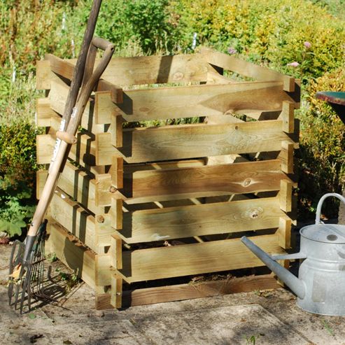 Buy Compost box - FSC timber (small) from our Garden Storage range - Tesco