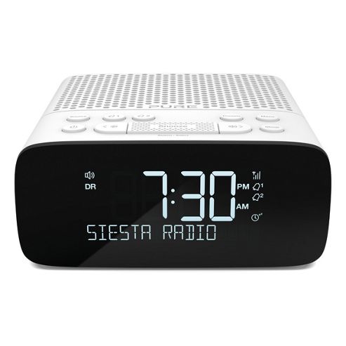 Buy Pure Siesta S2 Bedside DAB/FM Digital Alarm Clock Radio in White ...