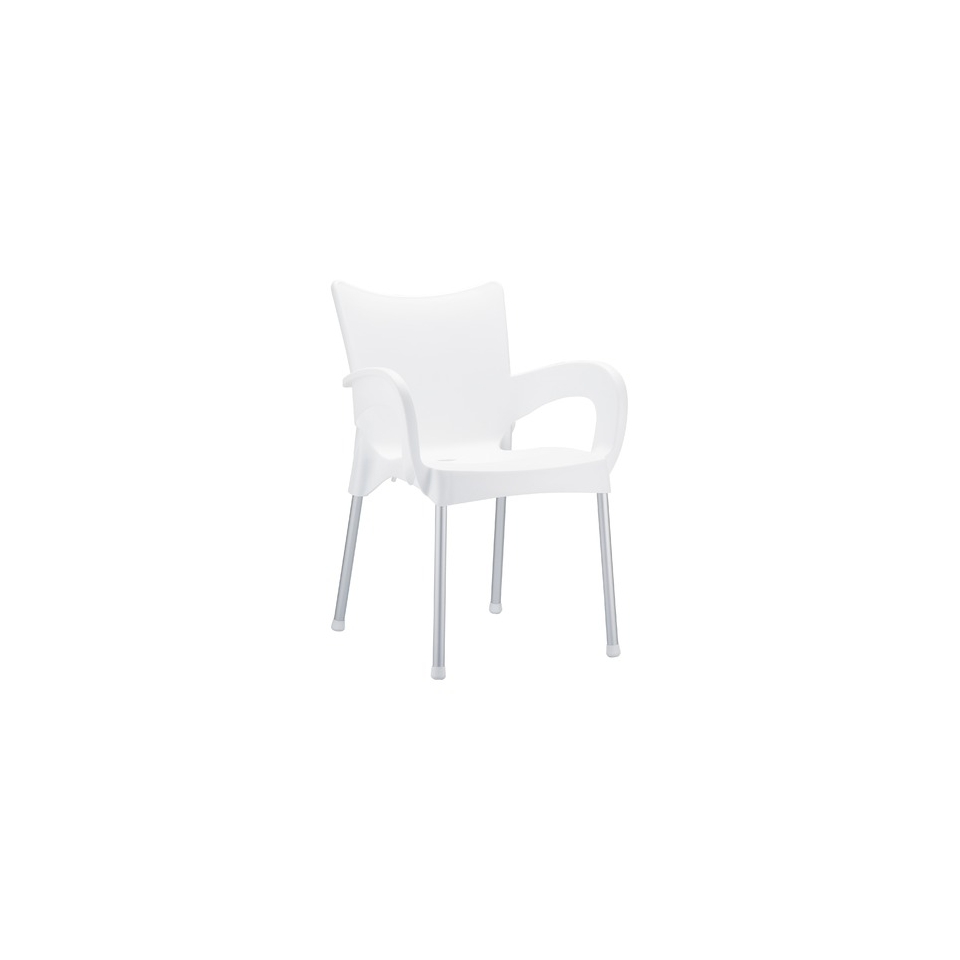 Contract Romeo Stacking Chair in White