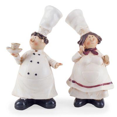 Buy Lucy & Leonard the Fat Chef Home Kitchen Ornaments from our ...