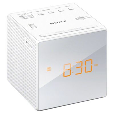 Buy Sony ICF-C1 AM/FM Clock Radio - White from our Portable Radio range ...