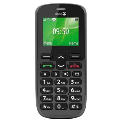 Buy Doro PhoneEasy® 508 Black -SIM Free from our Feature Phones range ...