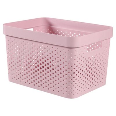 Buy Curver Infinity, Medium Pink Box 18L from our Room Tidies range - Tesco