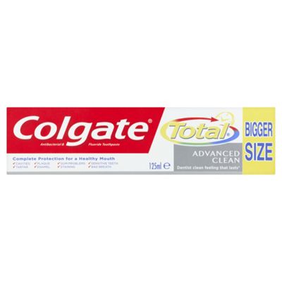 Colgate Total Advance Clean Toothpaste 125Ml - Tesco Groceries